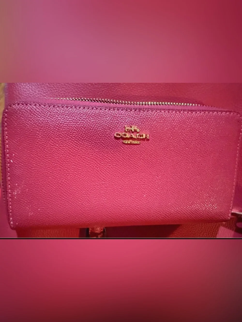 Coach F36771 Tote + Matching Long Zip-Around Wallet Set